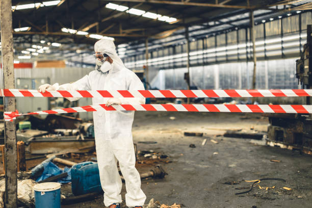 Professional Odor Removal technician working in Concord, CA